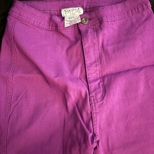 SWANK Vibrant Purple Apparel